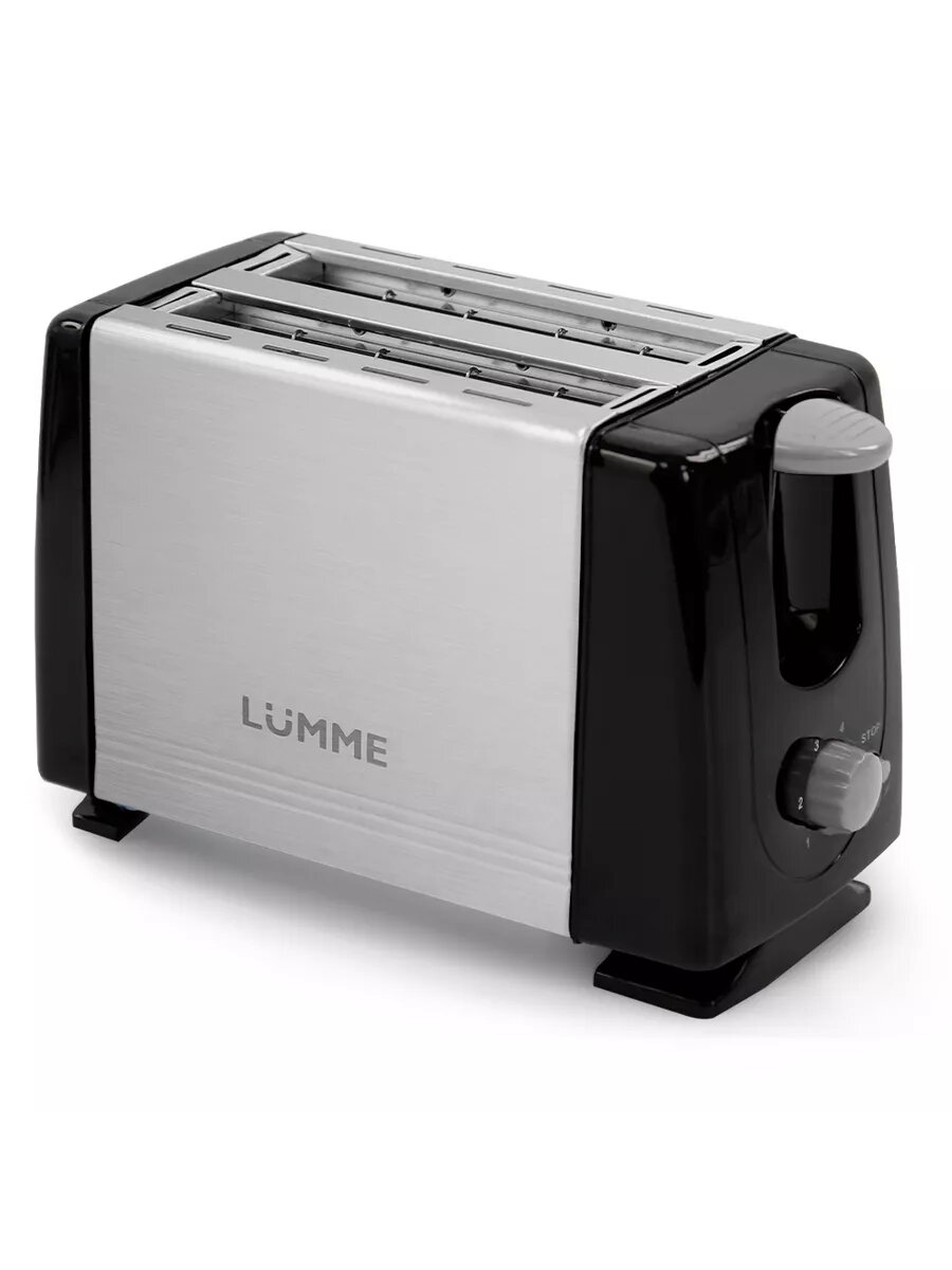 Тостер LUMME LU-1201 "дымчатый жемчуг", 700 Вт, 6 степеней поджаривания