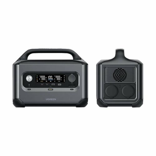Электростанция портативная UGREEN GS1200 15054 PowerRoam Portable Power Station 1024Wh1200W EU Цвет темно-серый 99990₽