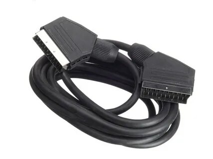 Кабель SCART-SCART (21 pin), 1.5 м видеошнур (Орбита, Jett в ассортименте)