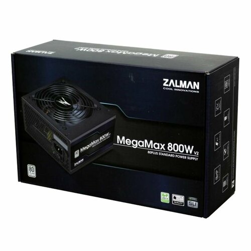 Блок питания Zalman MegaMax800W V2 80STD230V 7583₽