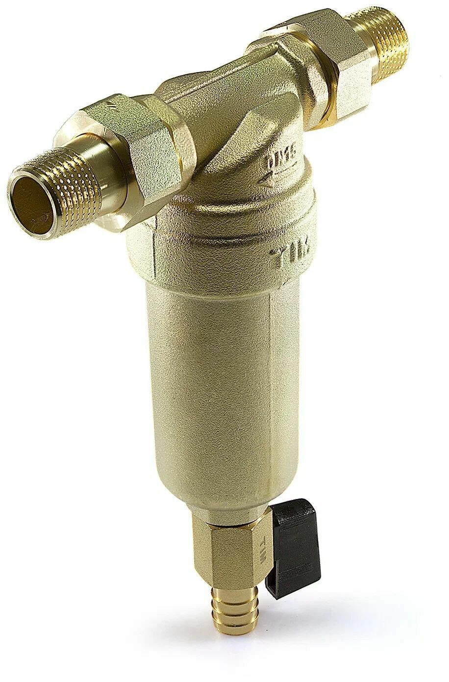 Фильтр без манометра 1/2" латунный корпус TIM (12/1) JH-1003 для грубой очистки воды