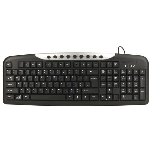Клавиатура CBR KB 300M BlackSilver USB 39000₽