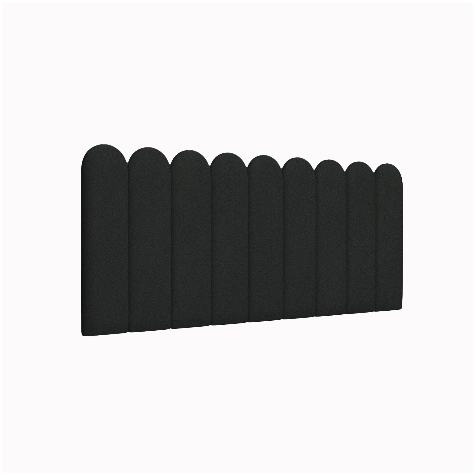 Прикроватная панель Velour Black 15х60R см 2 шт. - фотография № 1
