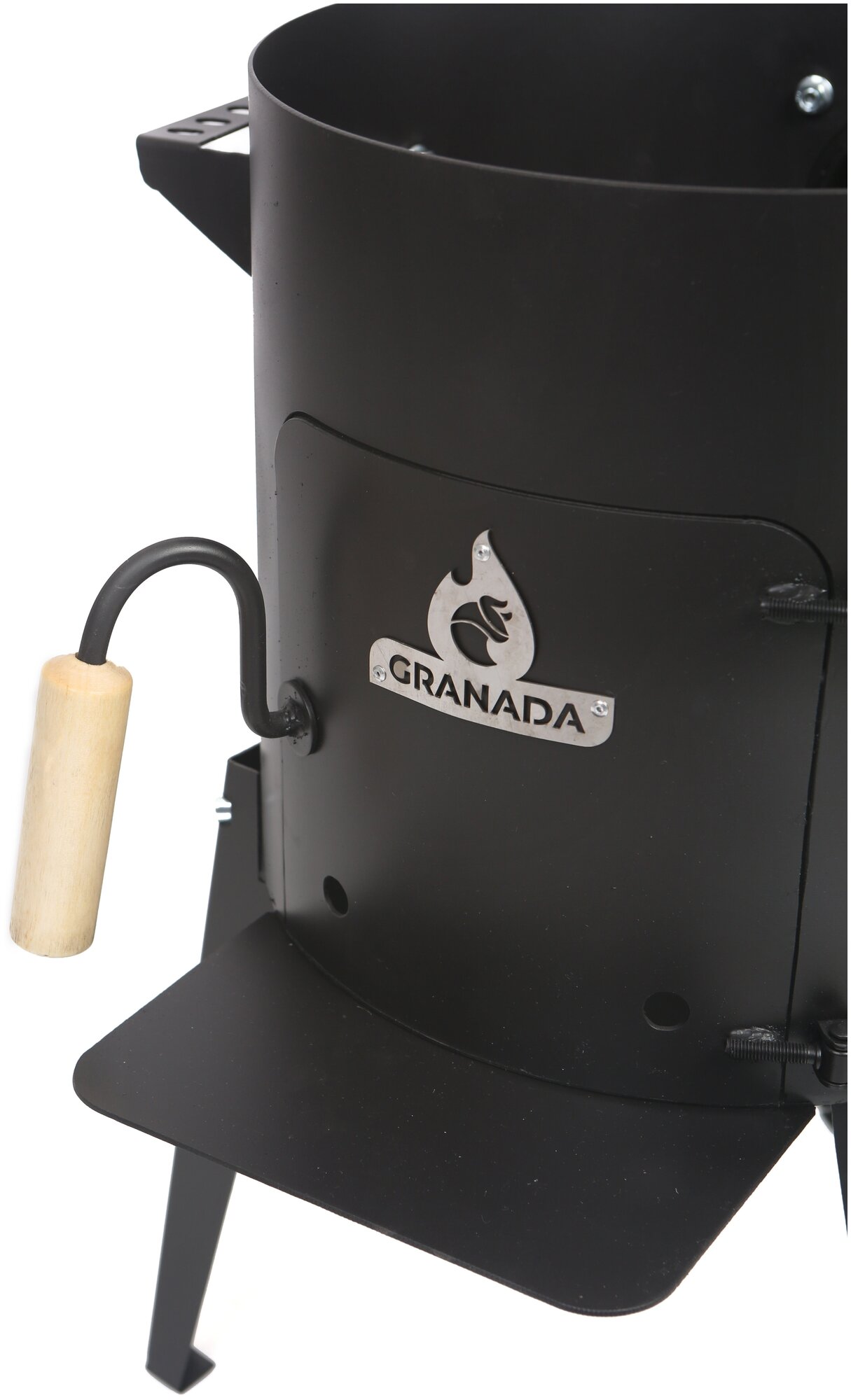 GRANADA Печь для казана с дымоходом GRANADA PDK D 6-8 л - фотография № 5