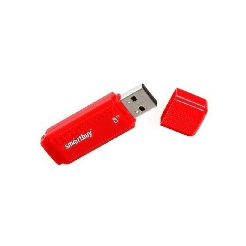 USB флеш SMARTBUY SB8GBDK-R 8GB 8 Гб, красный преобразователь taidacent с usb 2 0 на rs485 485 с поддержкой win7 xp vista linux mac os wince5 0