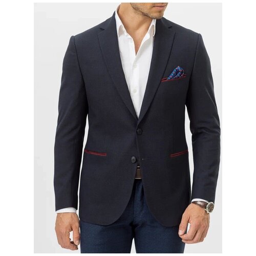 Пиджак DANIEL DIAZ, размер 48/182, синий брюки daniel diaz размер 182 112 серый