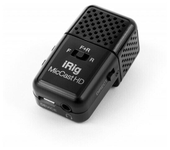 IRig-Mic-Cast-HD Микрофон для iOS/Android устройств, IK Multimedia