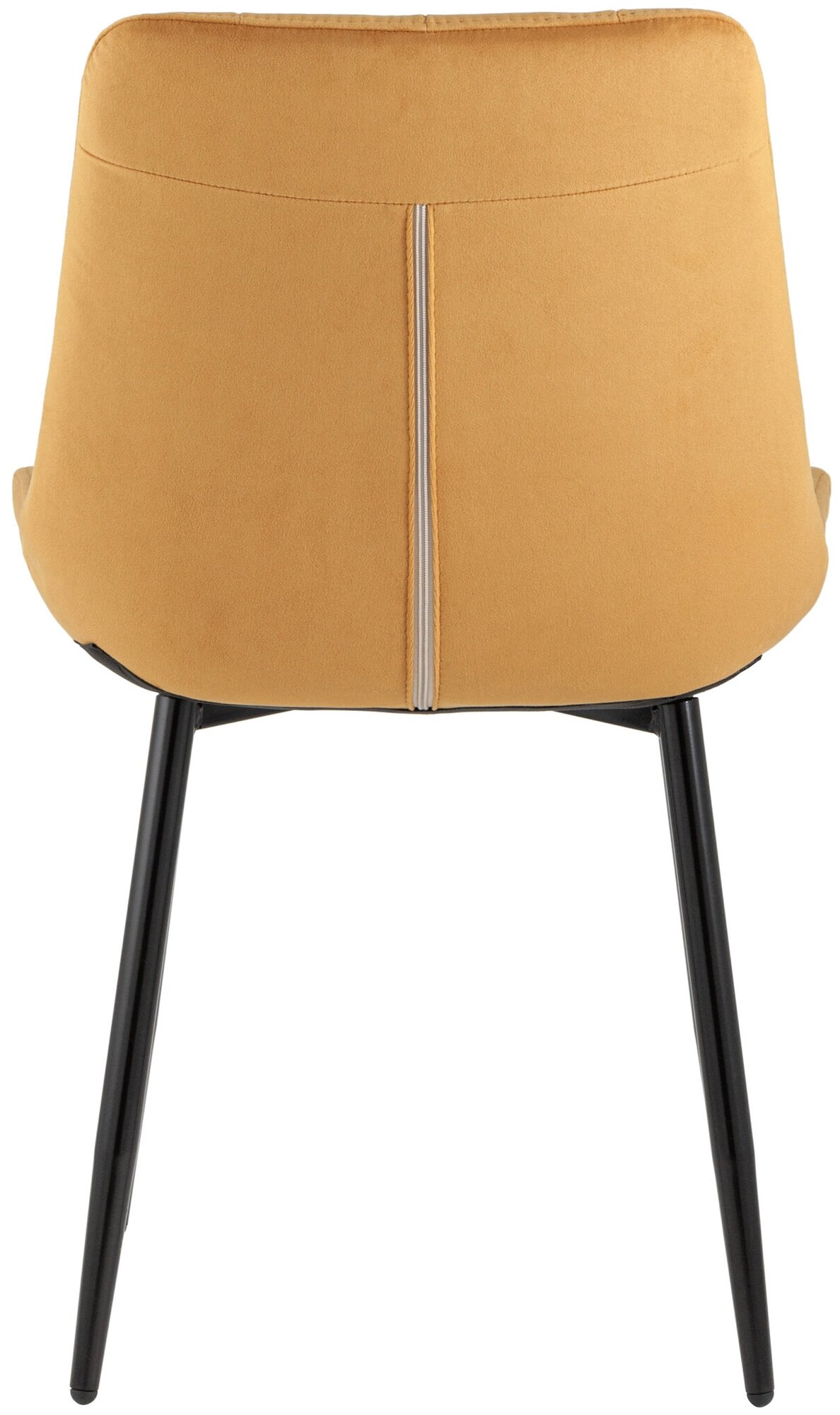 Комплект стульев для кухни 2 шт Флекс оранжевый - фотография № 4