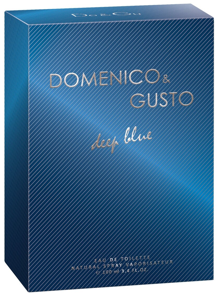 Domenico&Gusto Deep Blue , Доменико энд Густо Дип Блю, туалетная вода мужская, парфюм мужской, древесный, пряный,