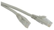 Патч-корд UTP 5E категории LSZH 10м Hyperline PC-LPM-UTP-RJ45-RJ45-C5e-10M-LSZH-GY серый