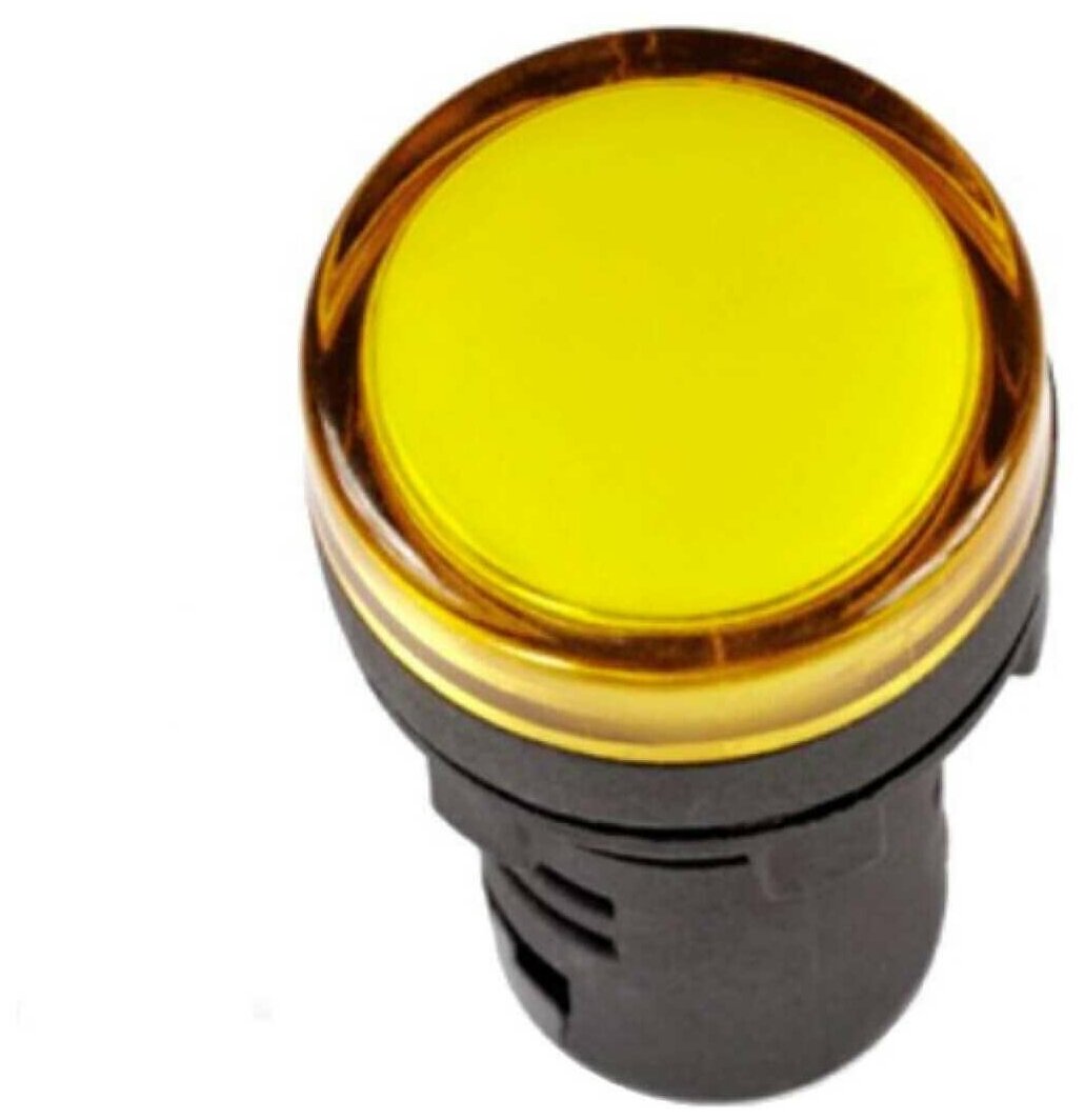 фото Лампа AD-16DS(LED)матрица d16мм желтый 36В AC/DC TDM Electric (SQ0702-0062)