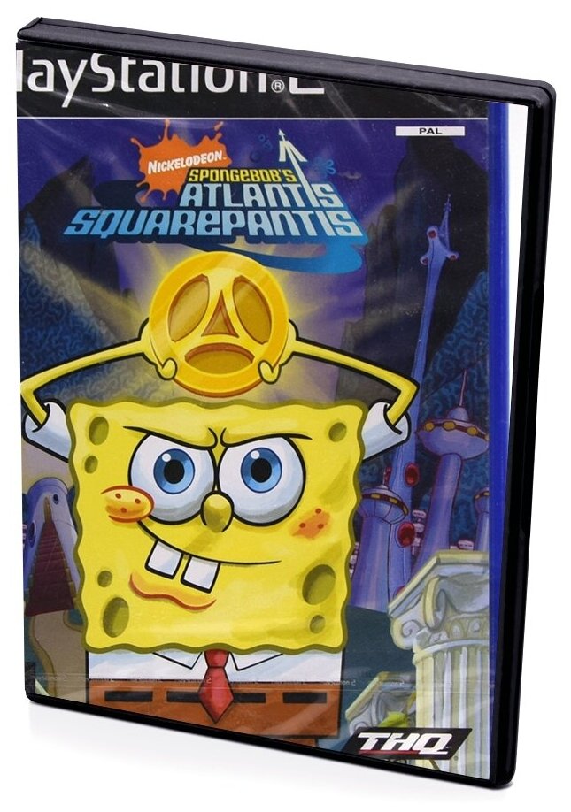 SpongeBobs Atlantis Squarepantis (PS2) английский язык