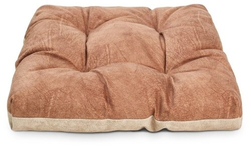 Подушка на стул подушка для стула подушки для путешествий подушка декоративная подушка для стула на липучках 38х38х5 см. Цвет бежевый меланж