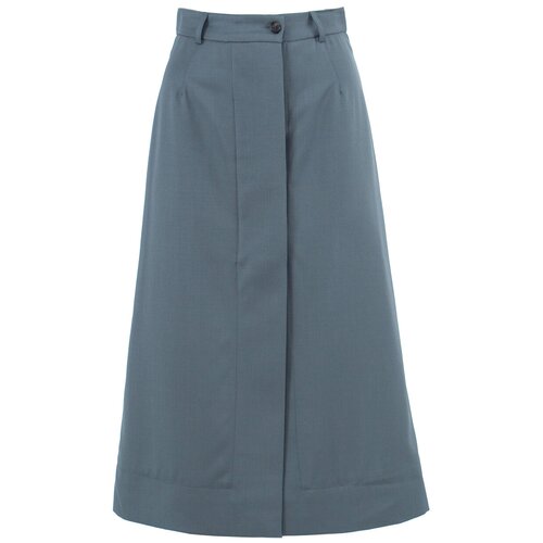 фото Юбка из шерсти mrz fw210132 серый 44