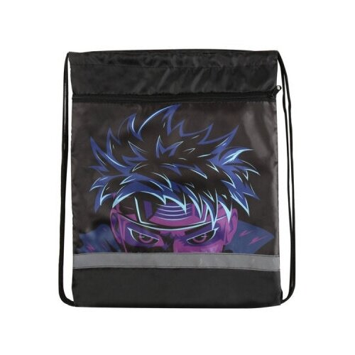 Сумка для обуви кокос Anime, 34*42 см, с карманом СДС-71/215526