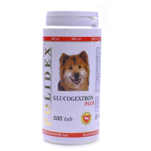 Витамины Polidex Glucogextron Plus , 500 таб. витамины polidex gelabon plus glucozamine 200 таб