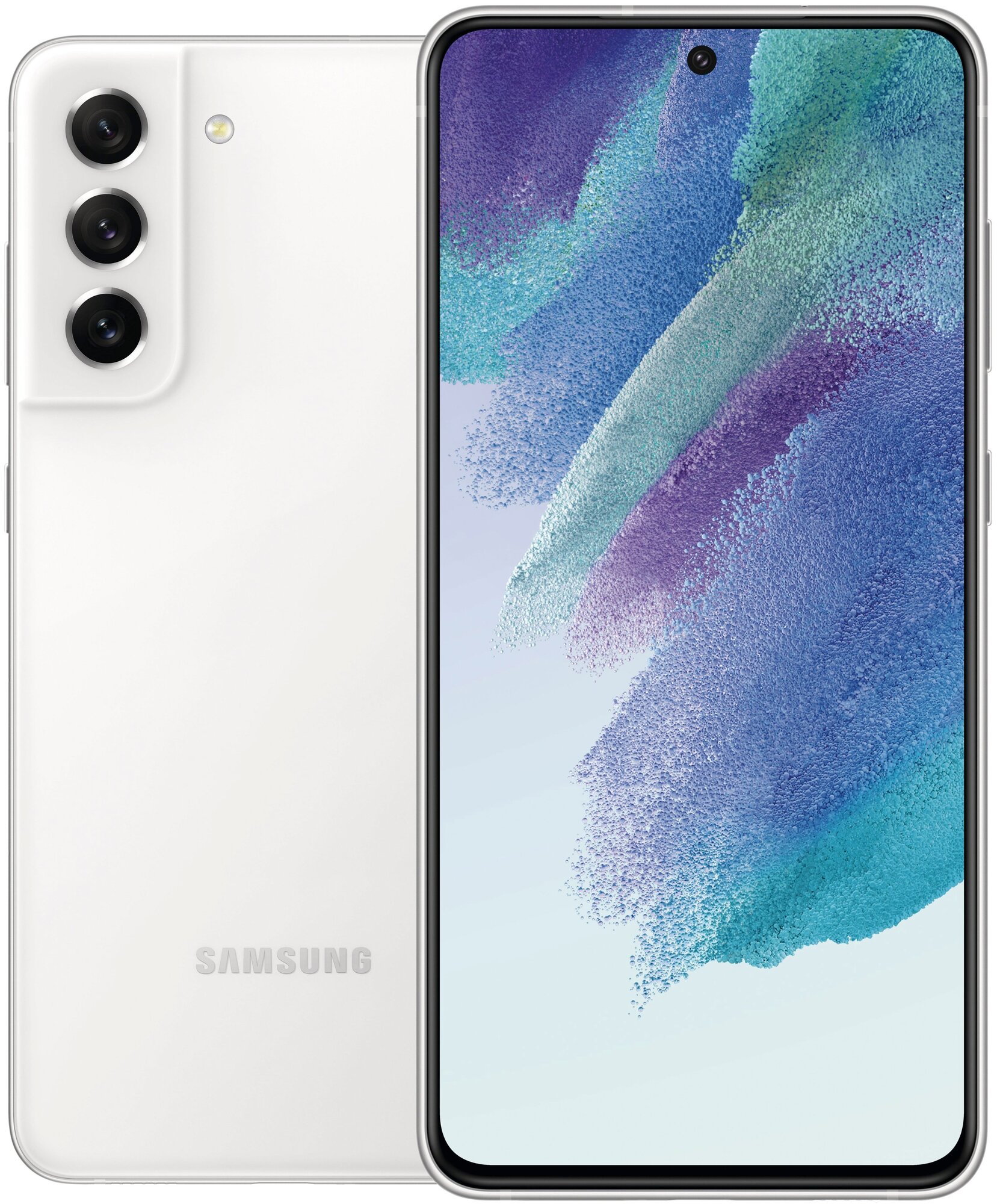 Смартфон Samsung Galaxy S21 FE 8/128 ГБ, Dual nano SIM, белый