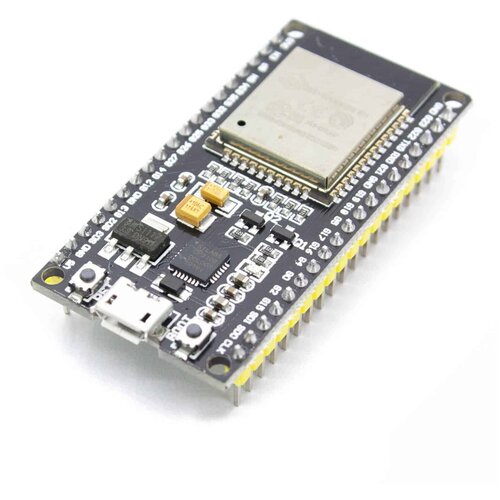 Плата разработки ESP-32 на базе ESP32-WROOM-32D, 2 ядра, 38 пинов, Wi-Fi + Bluetooth