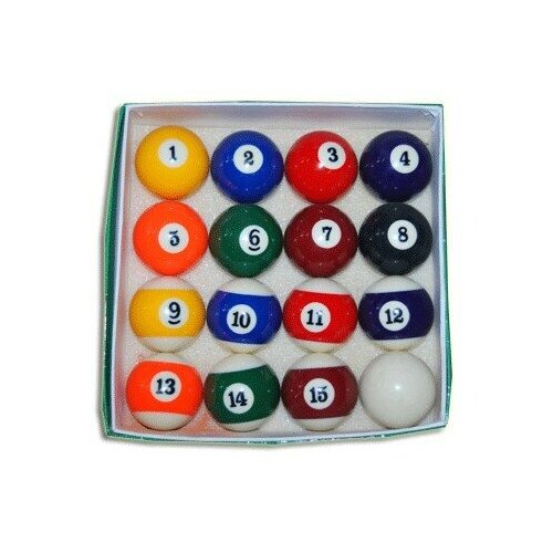 Шары для игры в американский бильярд 57 мм ST050 4264₽