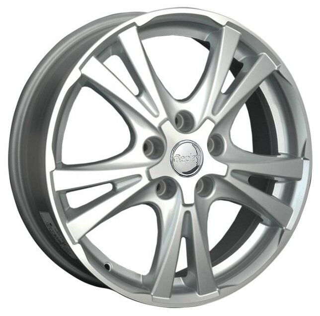 Колесные литые диски Replay Replay HYUNDAI HND179 6.5x17 5x114.3 ET49 D67.1 Серебристый с полированной лицевой частью (079379-230143003)