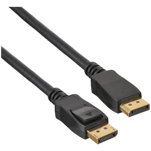 Кабель аудио-видео Buro DisplayPort (m)/DisplayPort (m), Позолоченные контакты, черный (BHP-DPP-1.4-1.5G), 1.5 м