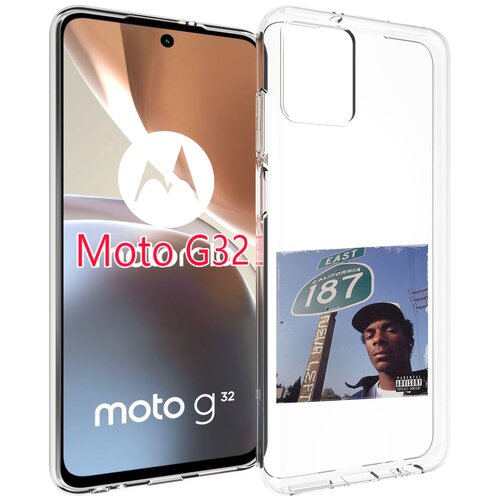 Чехол MyPads Snoop Dogg NEVA LEFT для Motorola Moto G32 задняя-панель-накладка-бампер чехол mypads snoop dogg ego trippin’ для motorola moto g32 задняя панель накладка бампер