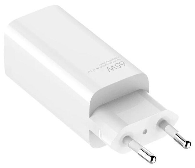 Зарядное устройство Xiaomi 65W GaN Charger (Type-A + Type-C) AD652GEU