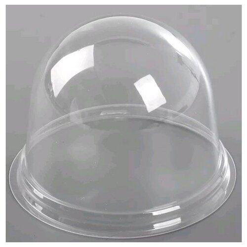 Крышка купольная прозрачная ПР-Т-85К для пироженых ПЭТ Протэк, набор 390 шт