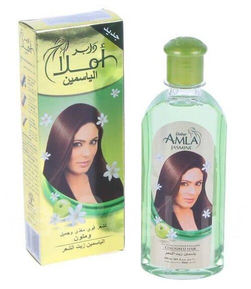 Dabur Amla Масло для волос с жасмином, 200 г, 200 мл