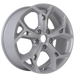 Колесный диск Khomen Wheels 7x17/5x114,3 ET51 D67,1 KHW1702 (Optima/Tucson) F-Silver - изображение