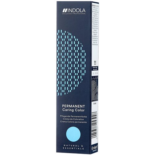 Indola Permanent Caring Color Стойкая крем-краска для волос Natural & Essentials, 4.4 средний коричневый медный, 60 мл indola permanent caring color стойкая крем краска для волос natural