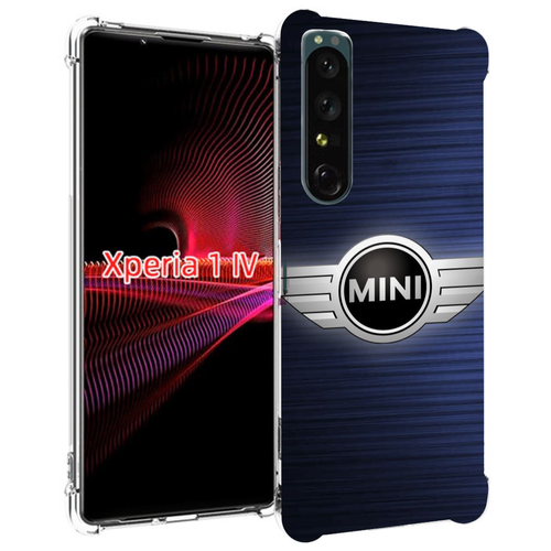 Чехол MyPads мини-mini-2 (2) мужской для Sony Xperia 1 IV задняя-панель-накладка-бампер