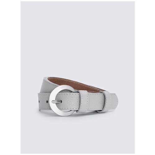 фото Ремень a.valentino, размер xl, серый, серебряный