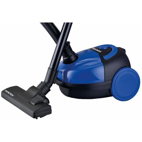 Пылесос с мешком Centek CT-2518 Blue синийчерн 1800350Вт 15 л тканевый мешок 385000₽