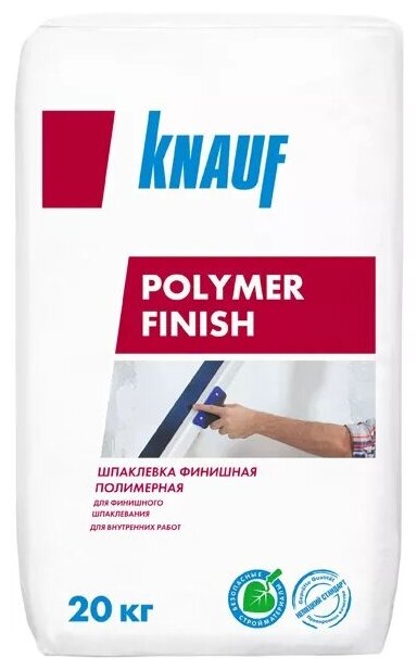 KNAUF Полимер финиш шпатлевка полимерная финишная (20кг)