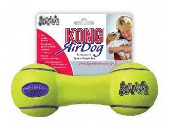 Игрушка Kong для собак, Air "Гантель" малая 13 см (26003) - фотография № 9