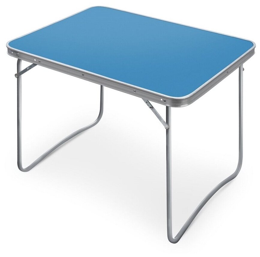 Стол складной "Ника" (влагост. пластик 78*60,2*61 см ) ССТ4 голуб