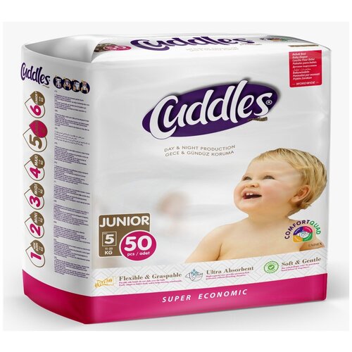 CUDDLES Premium Детские Подгузники MАXI (11-25 kg) №5