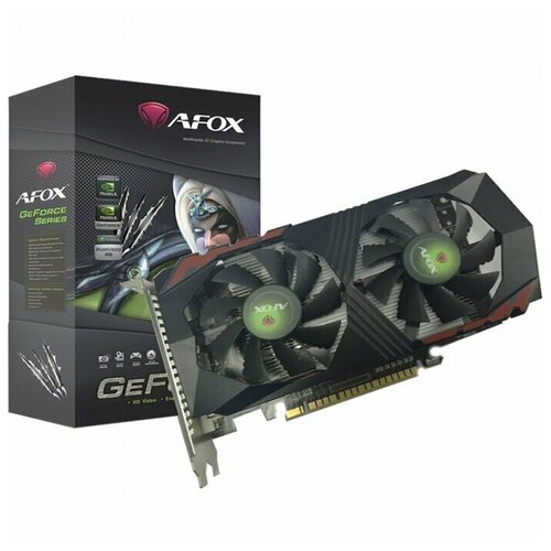 Видеокарта Afox GTX1050Ti 4GB GDDR5 128Bit AF1050TI-4096D5H2-V4 1491400₽