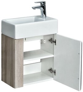 <b>Тумба</b> Акватон Вита 1A221401VTD70 белый/Ясень Шимо