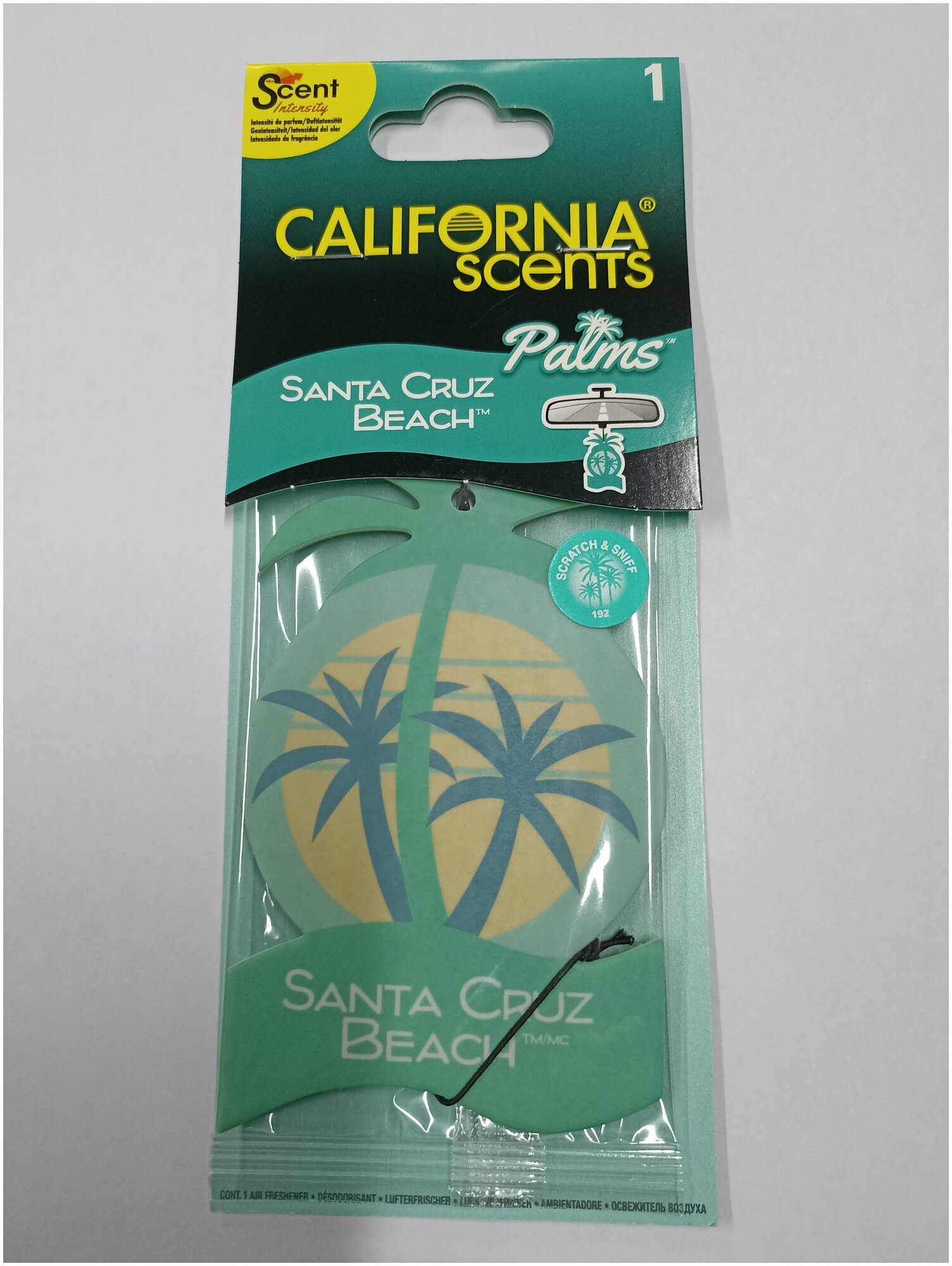 Автомобильный освежитель California Scents Palms Пляж Санта-Круз