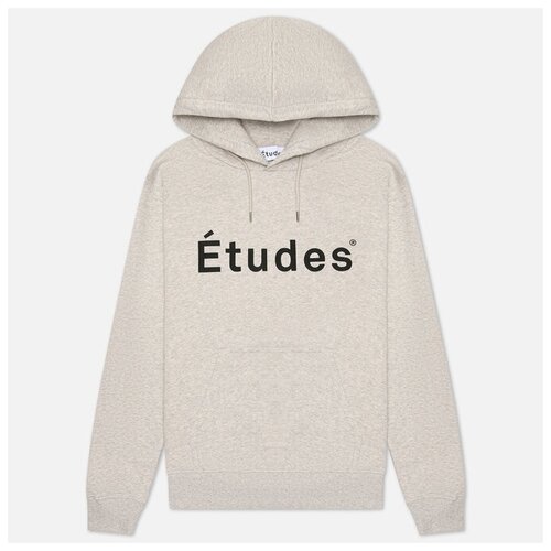 фото Мужская толстовка etudes basic essentials klein etudes серый , размер m