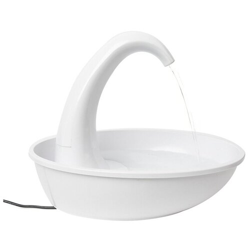 Pioneer Pet SWAN Автопоилка для кошек и собак мелких пород белая