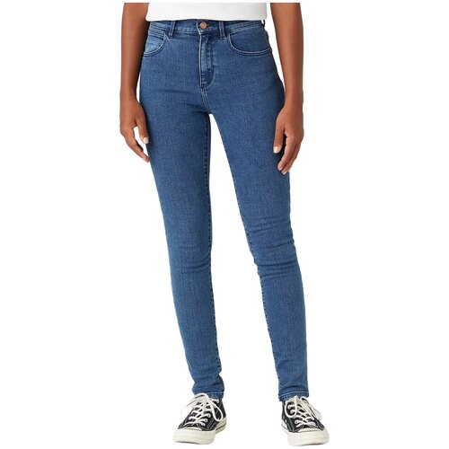 фото Джинсы wrangler high rise skinny женщины w27hvh40z 30/30