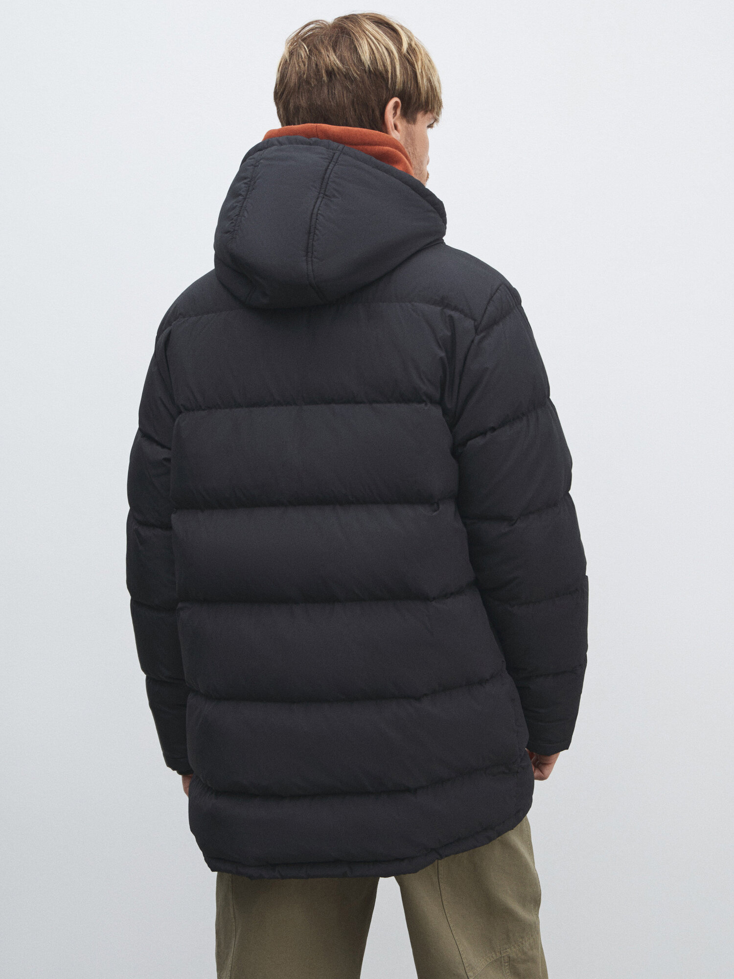 Пуховик Reebok TEMUR, размер S INT, черный — фото 1