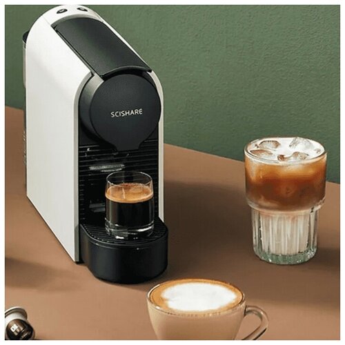Кофемашина Xiaomi Scishare Capsule Coffee Machine (S1104), white, CN