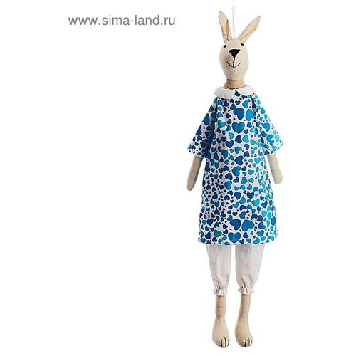 мягкая игрушка олененок тильда в платье и панталончиках Дельфин Мягкая игрушка «Зайка Тильда», 83 см, цвета микс
