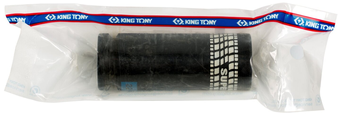 Головка торцевая ударная глубокая 1/2", 22 мм, тонкостенная KING TONY 441522M