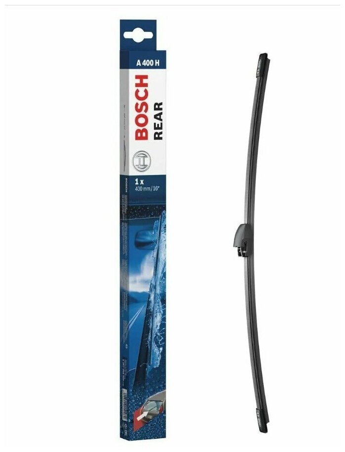 BOSCH Щетка стеклоочистителя Bosch Rear A400H, 400 мм, бескаркасная 3397008009