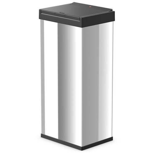 Мусорный контейнер Hailo Big-Box Swing XL 52 л., сталь, черный, арт. 0860-241